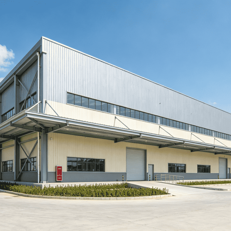 工場直接プレハブ鉄骨造建物