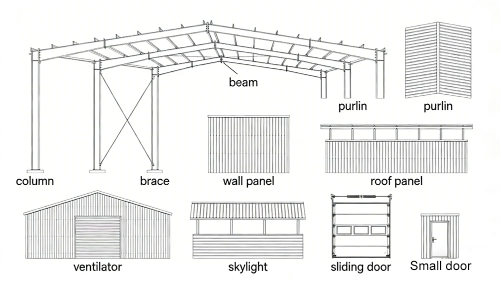 Steel Structure Agricultural Greenhouse