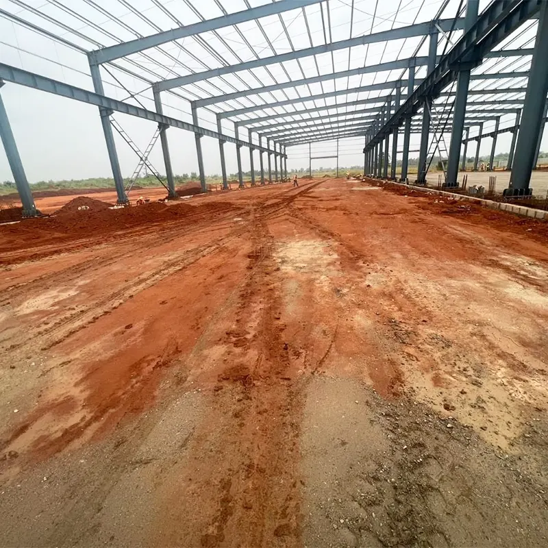 門型フレーム鋼構造ワークショップ