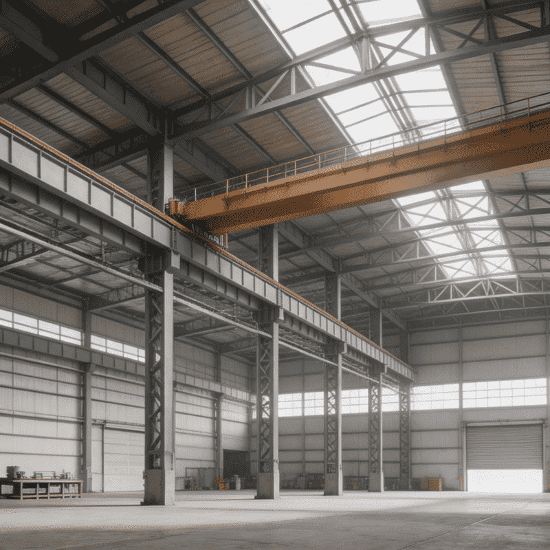 プレハブ門型鉄骨産業ワークショップおよび倉庫の建物