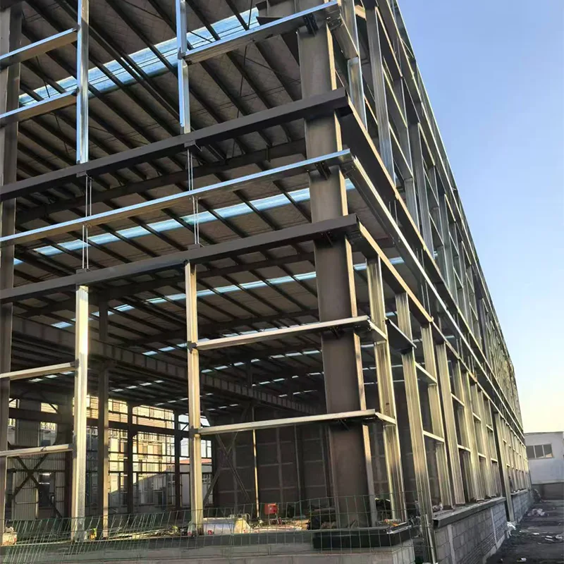 スチール製プレハブ倉庫