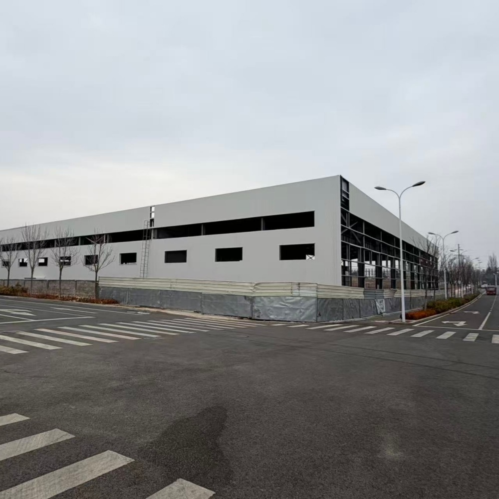 プレハブ鉄骨造倉庫産業作業場建物